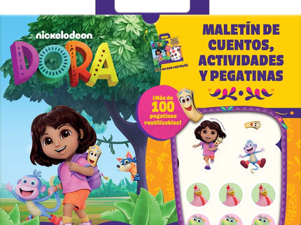 Dora. Maletín De Cuentos, Actividades Y Pegatinas