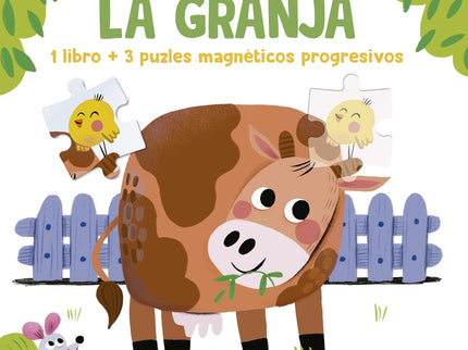 Lee Y Juega Con Puzles Magnéticos. La Granja