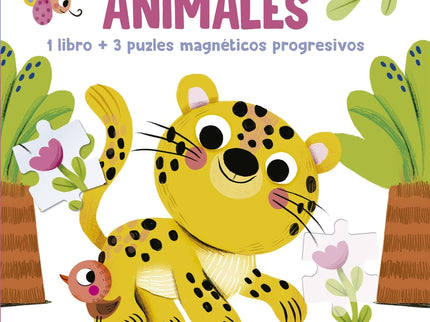 Lee Y Juega Con Puzles Magnéticos. Los Animales