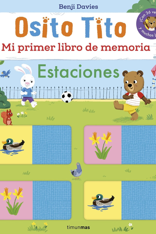 Osito Tito. Mi Primer Libro De Memoria. Estaciones