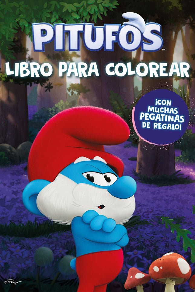Pitufos. Libro Para Colorear