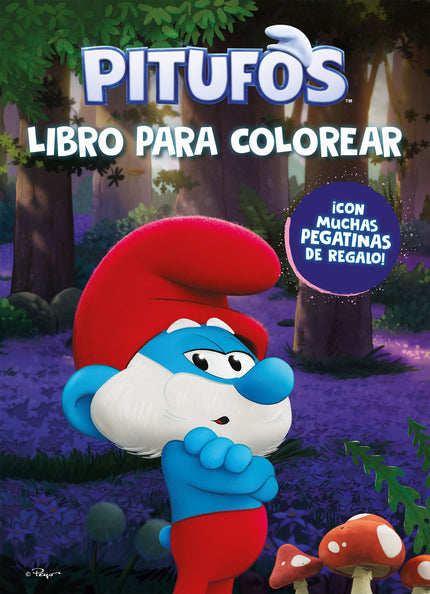Pitufos. Libro Para Colorear