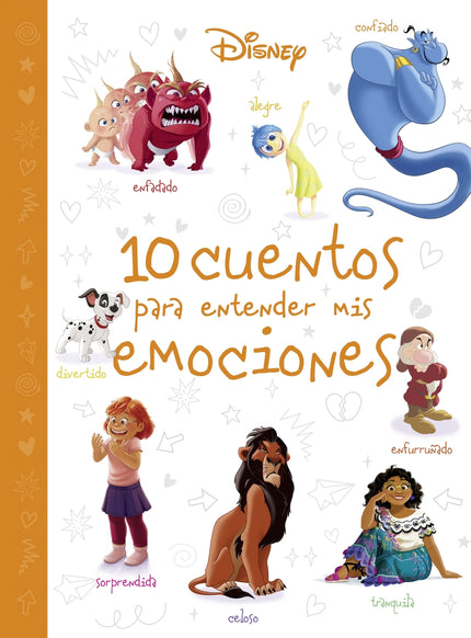 Disney. 10 Cuentos Para Entender Mis Emociones