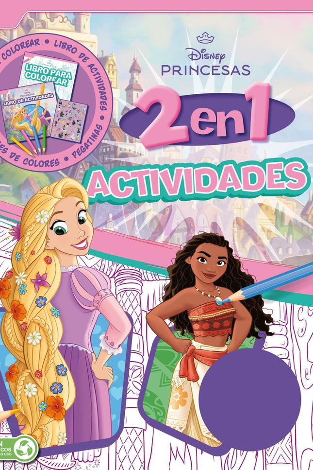 Princesas. Actividades 2 En 1