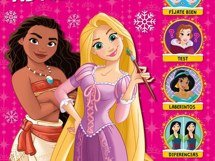Princesas. Calendario De Adviento 5 En 1