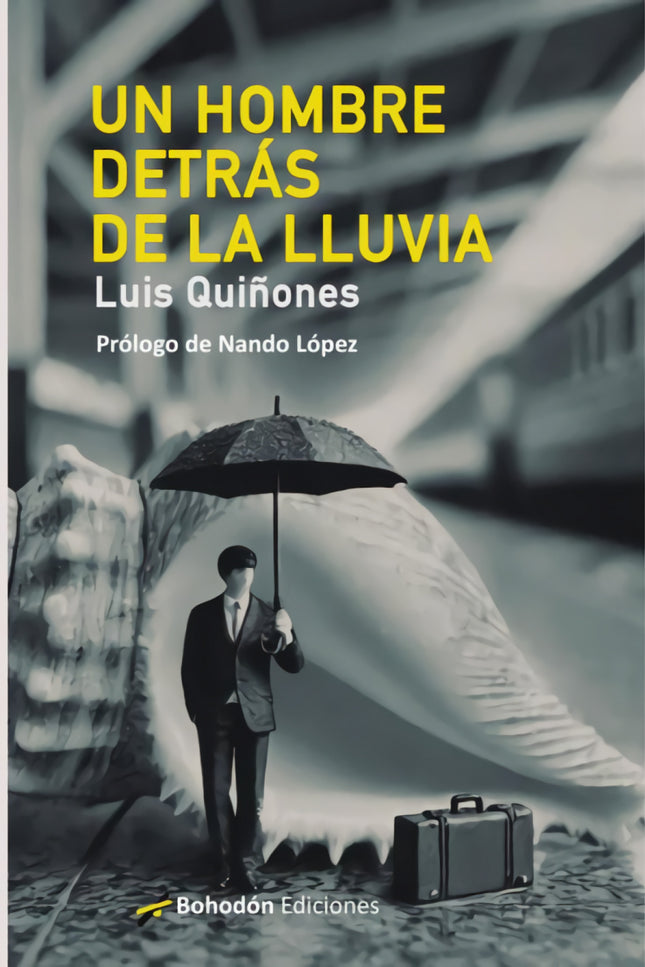 Un Hombre Detrás De La Lluvia