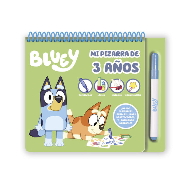 Mi Pizarra De 3 Años - Bluey