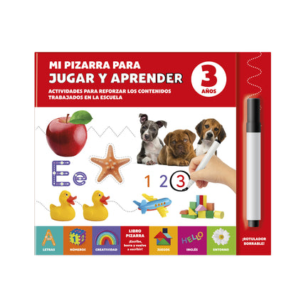 Mi Pizarra Para Jugar Y Aprender 3 Años