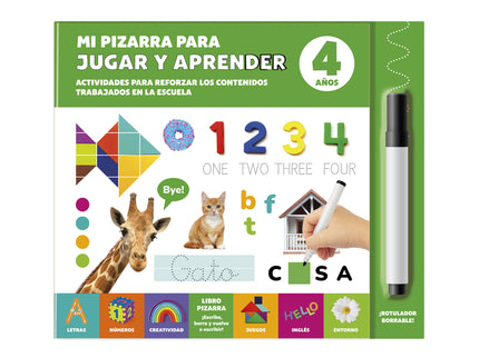 Mi Pizarra Para Jugar Y Aprender 4 Años