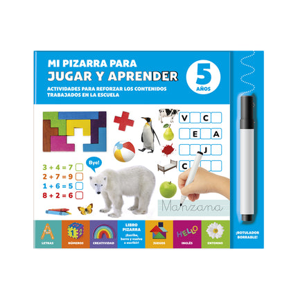 Mi Pizarra Para Jugar Y Aprender 2 Años