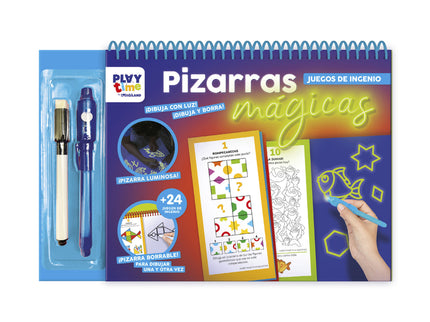 Pintaluz Pizarras Magicas - Juegos Ingenio 4 A 6 Años