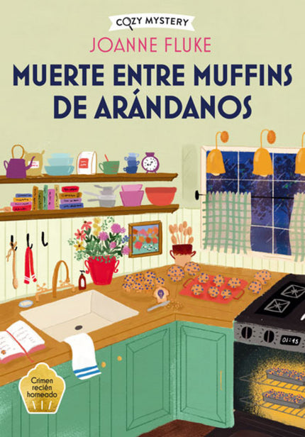 Muerte Entre Muffins De Arándanos (cozy Mystery)