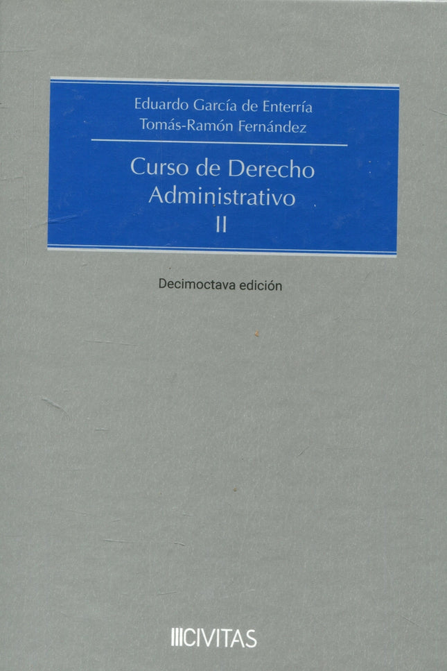 Curso De Derecho Administrativo Ii 2024 18ªed