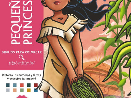Dibujos Para Colorear, ¡qué Misterio! Pequeñas Princesas