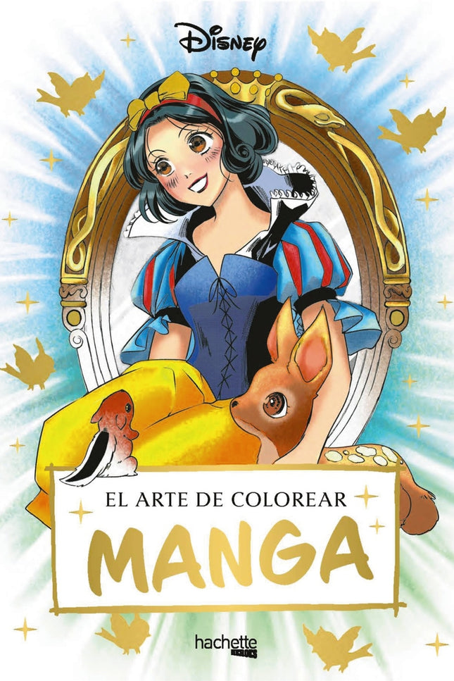 El Arte De Colorear Manga Disney