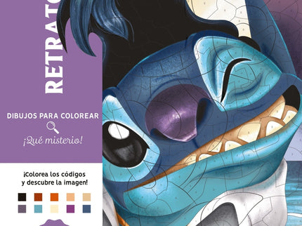 Dibujos Para Colorear, ¡qué Misterio! Retratos