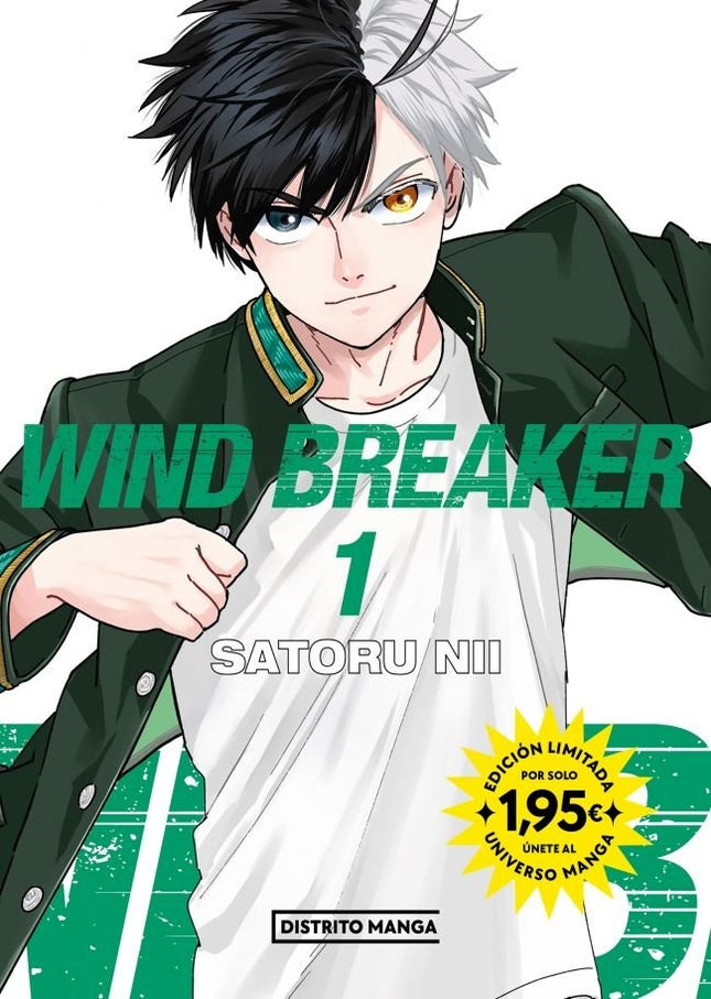 WIND BREAKER 1 UNIVERSO MANGA - Satoru Nii - Tapa blanda