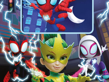 Spidey Y Su Superequipo. Mi Cuento Con Luz Nocturna