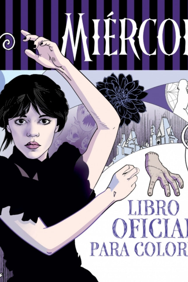 Miércoles Addams. Libro Oficial Para Colorear