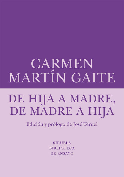De Hija A Madre, De Madre A Hija
