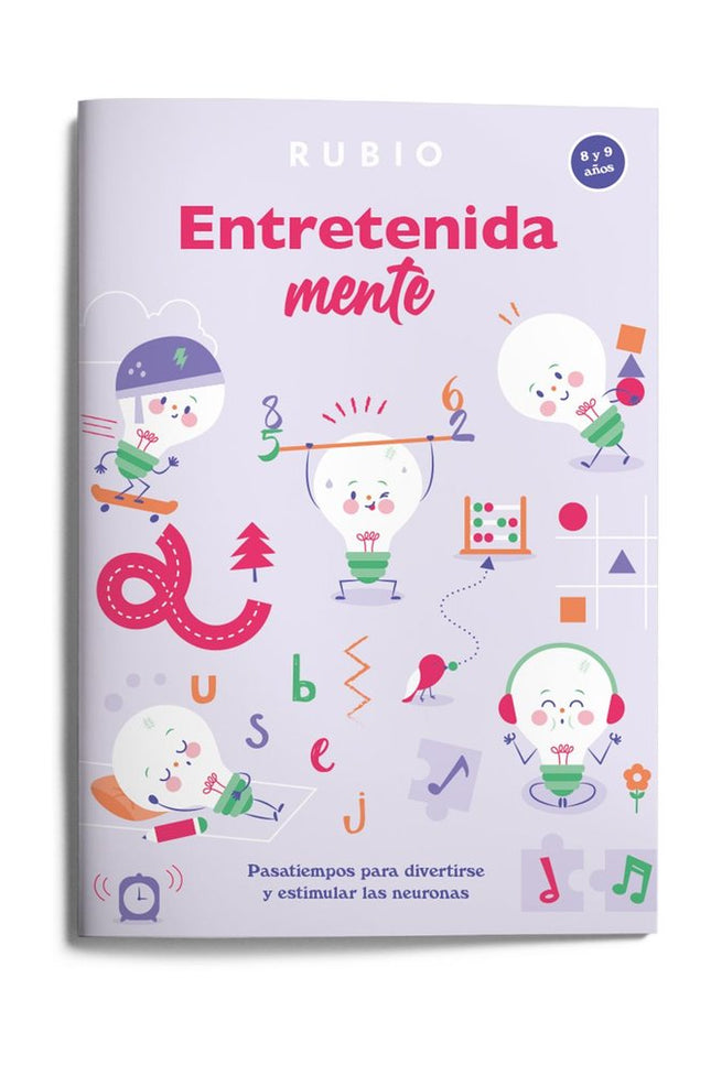 Entretenidamente 8-9 años pasatiempos divertirse - Slu Enrique Rubio Polo - Tapa blanda