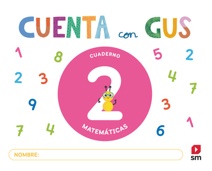 Cuaderno De Matemáticas 2. Cuenta Con Gus