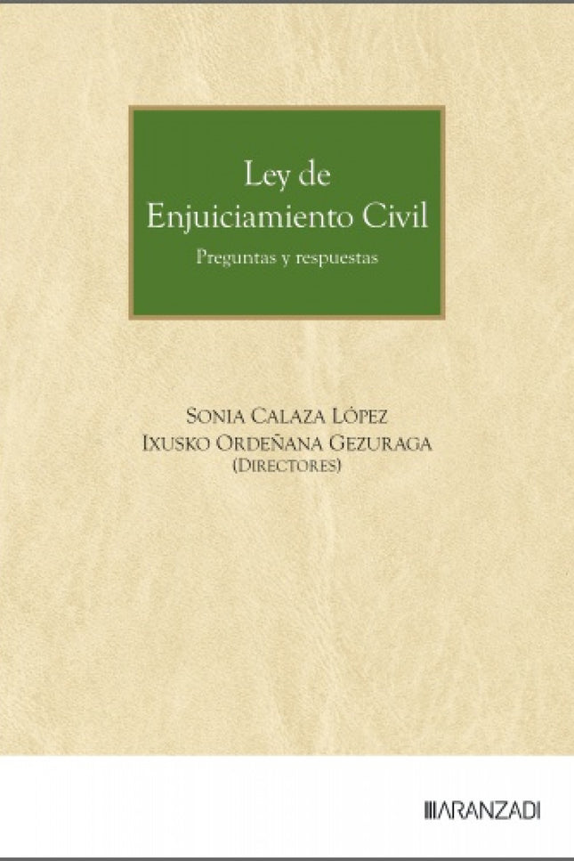 Ley De Enjuiciamiento Civil. Preguntas Y Respuestas