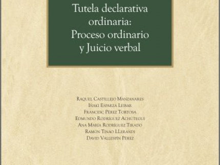 TUTELA DECLARATIVA ORDINARIA - AA.VV. - Tapa blanda