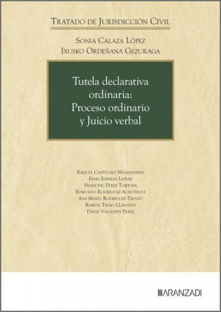 TUTELA DECLARATIVA ORDINARIA - AA.VV. - Tapa blanda