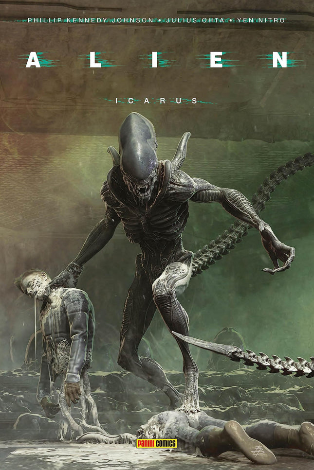 ALIEN 3 ICARUS - Ohta, Julius, Nitro, Yen, Johnson, Philip Kennedy - TAPA DURA