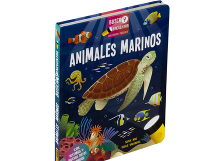 Busca Y Encuentra Linterna Mágica - Animales Marinos