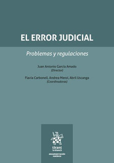 El error judicial - Juan Antonio Garcia Amado - Tapa blanda