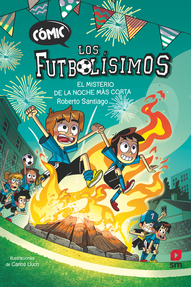 Cómic Los Futbolísimos 3: El Misterio De La Noche Más Corta