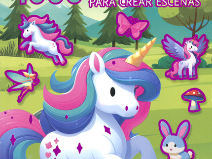 Unicornios. 1000 Pegatinas Para Crear Escenas