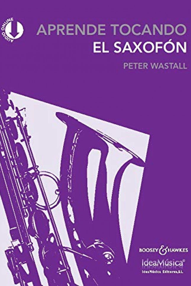 Portada del libro Aprende Tocando El Saxofón