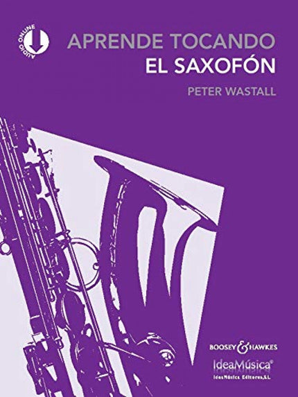 Portada del libro Aprende Tocando El Saxofón