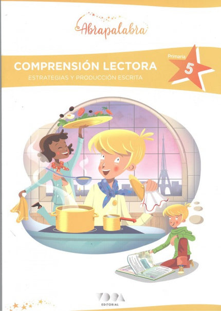 Portada del libro Estrategias De Comprensión Lectora 5 Primaria. Abrapalabra