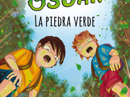 Libro La Piedra Verde: ¡Hola! Mi nombre es Txano y mi hermano mellizo se llama Óscar.