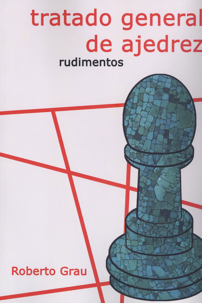 Libro Tratado General De Ajedrez: En este tomo se dan las reglas y fundamentos básicos del juego: desde la colocación de las piezas sobre el tablero hasta nociones sobre la pérdida o ganancias de material. Esta parte de la obra recorre terrenos previos a la estrategia y pone a disposición del lector herramientas sencillas sobre el esquema del pensamiento ajedrecístico.