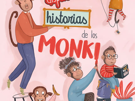 Libro Las Disparatadas Historias De Los Monki: Los Monki son una familia extremadamente inteligente, pero sin una pizca de sentido común. Cada vez que se enfrentan a problemas sencillos, deciden resolverlos de la forma más compleja.