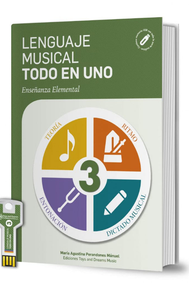 Lenguaje Musical Todo En Uno 3º Nivel