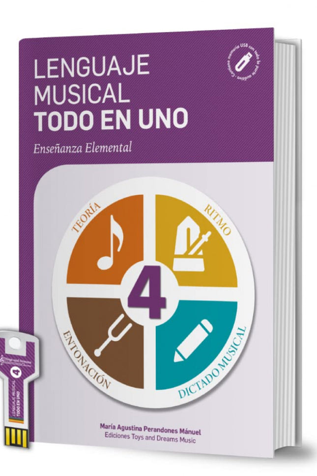 Lenguaje Musical Todo En Uno 4º Nivel