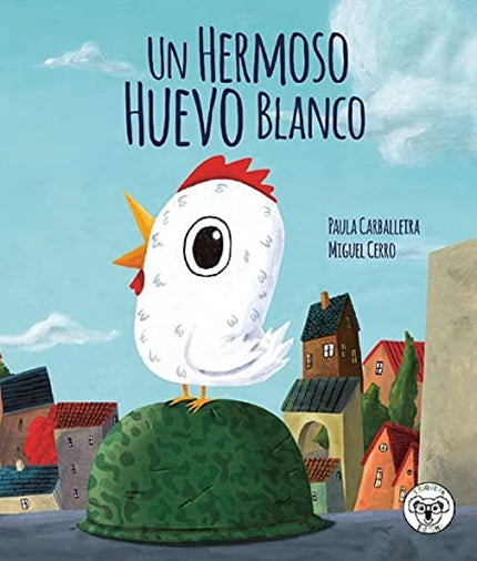Libro Un Hermoso Huevo Blanco: Un hermoso huevo blanco es una historia sobre cómo vuelve a nacer la alegría, sobre cómo la vida siempre se abre paso, igual que la gallina protagonista: corriendo, gritando, cantando. Quienes primero la persiguen son los niños y las niñas, valientes, deseando bailar sin límites, pero detrás van las familias, propias y ajenas.