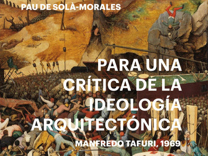 Arquitectura, Crisis, Crítica Radical