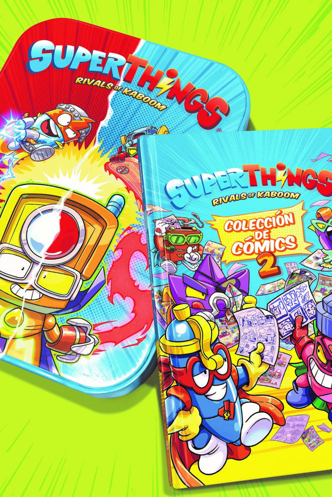 Libro Del Coleccionista De Cómics Superthings - Series 4, 5 Y Secret Spies