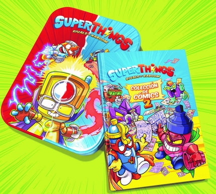 Libro Del Coleccionista De Cómics Superthings - Series 4, 5 Y Secret Spies