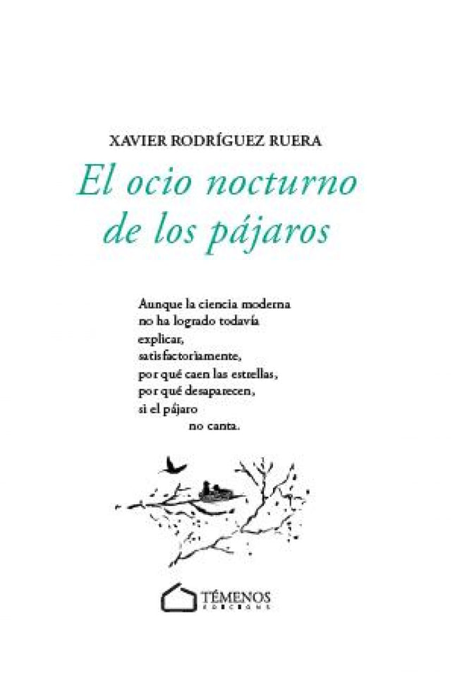 El Ocio Nocturno De Los Pájaros