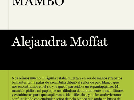 MAMBO - Alejandra Moffat - Libro