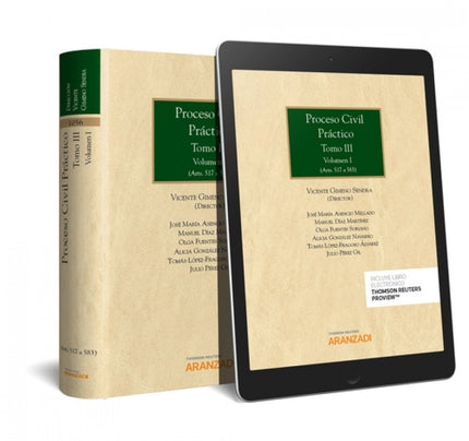 Portada del libro Proceso Civil Práctico, Tomo Iii. Volumen I Y Ii