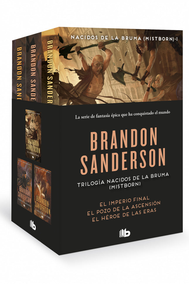 Trilogía Nacidos De La Bruma [mistborn] (pack Con: El Imperio Final # El Pozo De La Ascensión # El Héroe De Las Eras)